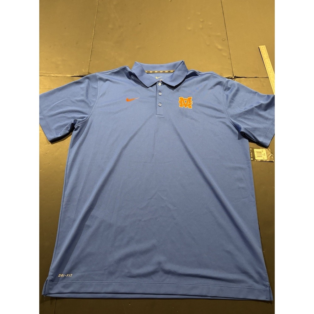 Nike Men's Dri-FIT Polo Shirt with MC Logo 2XL